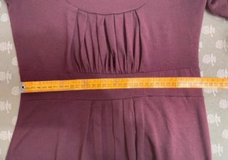 Maglia da donna color prugna