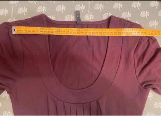 Maglia da donna color prugna