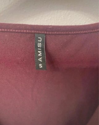 Maglia da donna color prugna
