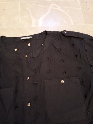 Camicia Vintage Donna Nera