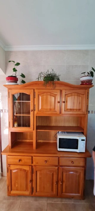 Alacena de Cocina de Madera de pino