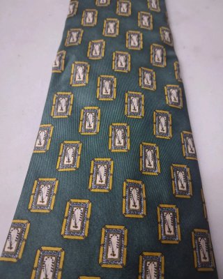 Cravatta Trussardi vintage in seta