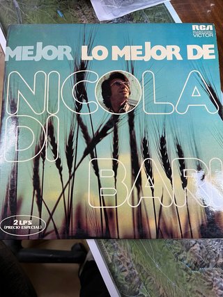 Vinilo Lo Mejor de Nicola Di Bari (2 LP)