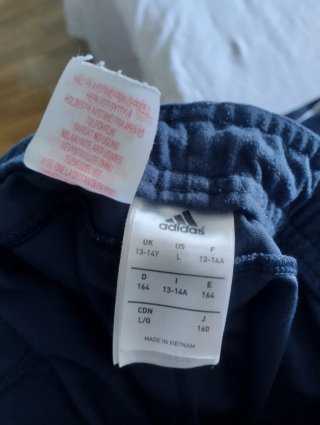 2 Pantalones de chándal Adidas Azul