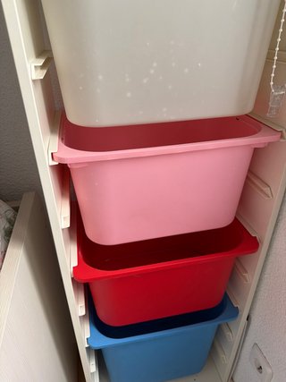Mueble Almacenaje Ikea. Con cajas incluidas.