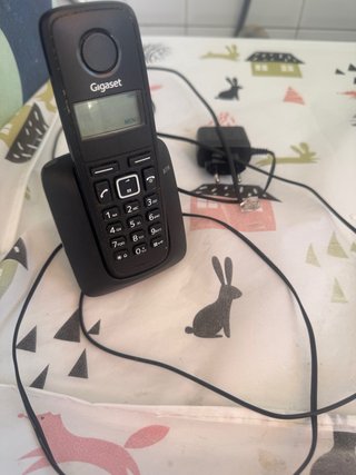 Teléfono Inalámbrico Gigaset A116 Negro