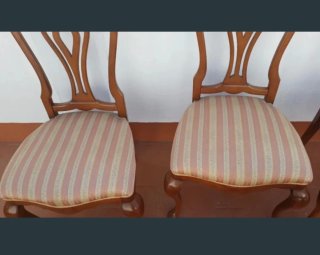 Juego de 6 Sillas de Madera Tradicionales