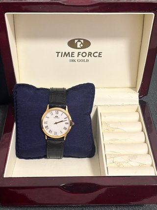 Reloj de oro Time Force 18K Oro Nuevo