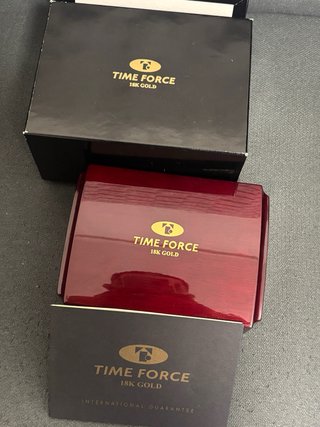 Reloj de oro Time Force 18K Oro Nuevo