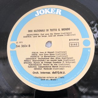 Inni Nazionali Da Tutto Il Mondo LP 12 33 RPM