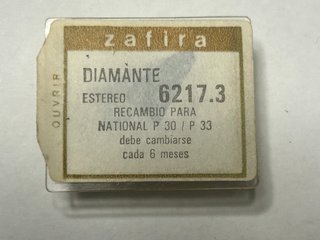 Aguja Tocadiscos ZAFIRA 6217.3 EPS-30ES