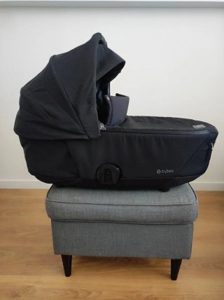 Carrito Cybex Mios con capazo y adaptadores