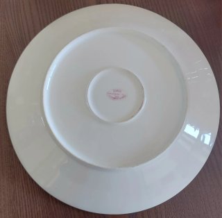 Plato de Presentación Porcelana Francesa Antigua