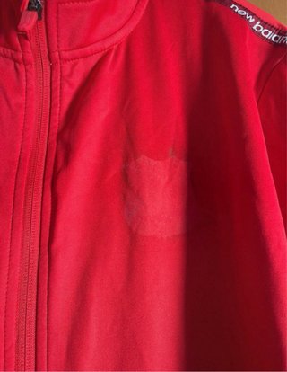 Chaqueta New Balance Roja Talla L