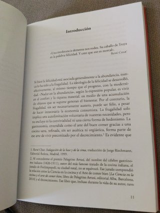 La abundancia frugal como arte de vivir