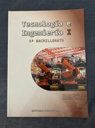 Tecnología e ingeniería I : 1o Bachillerato