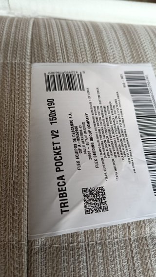 Colchón Flex Tribeca V2 Pocket 150x190 nuevo