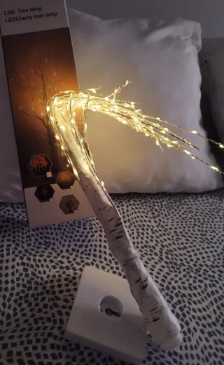 Árbol Lámpara Navideño con Luces LED