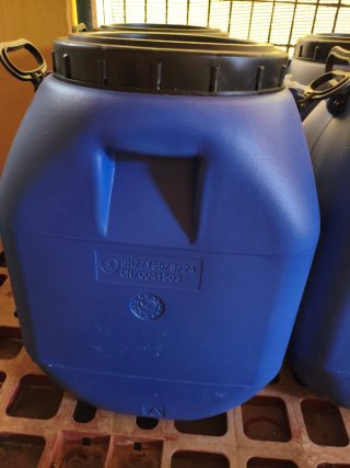 Cubo de Plástico de 50 Litros