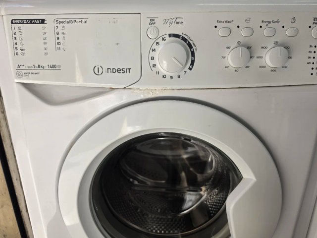 Lavadora Indesit 8kg Class A+++ Rpm 1400