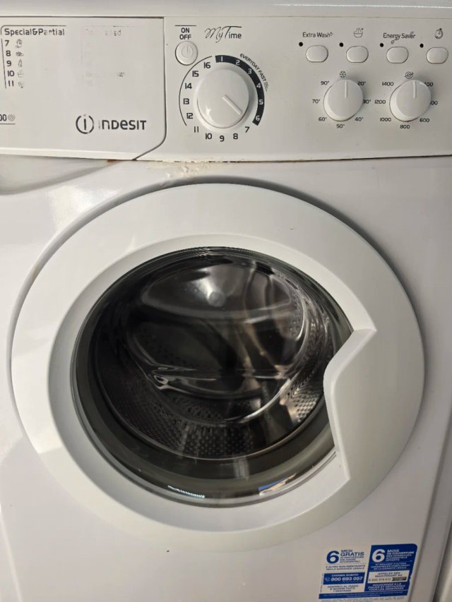 Lavadora Indesit 8kg Class A+++ Rpm 1400