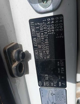 Cinturón seguridad tras der hyundai 442149 i20 25