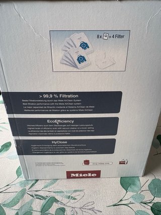 Bolsas Aspiradora Miele HyClean 3D Efficiency