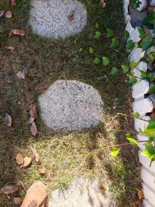 Baldosas de hormigón para jardín