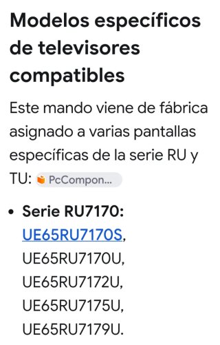 Mando Smart TV Samsung BN59-01315B