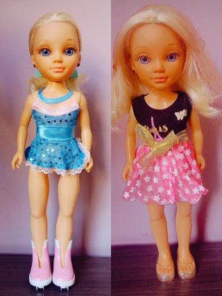 Muñeca Nancy con conjuntos de ropa