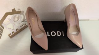 Zapatos de salón Lodi tacón nude T.36