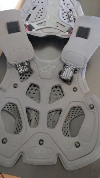 Chaleco Protector Alpinestars A-1 Plus Negro