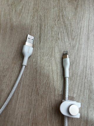 Cable Belkin USB-A a Lightning Blanco