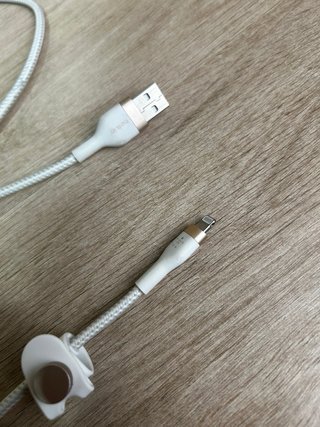 Cable Belkin USB-A a Lightning Blanco