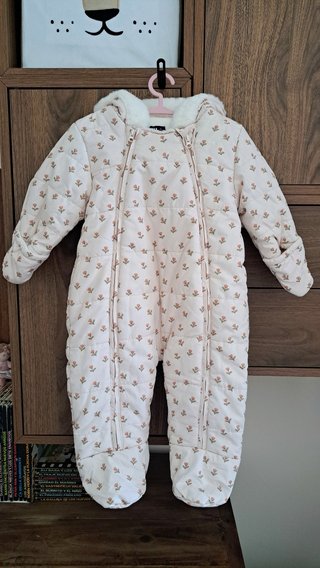 Buzo de Bebé Estampado Floral