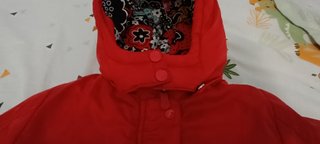 Abrigo Tuc Tuc Rojo para Niña 18 Meses