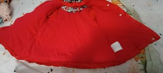 Abrigo Tuc Tuc Rojo para Niña 18 Meses