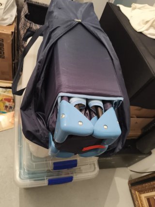 Cuna de viaje plegable