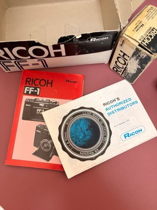 Cámara Analógica Ricoh FF-1