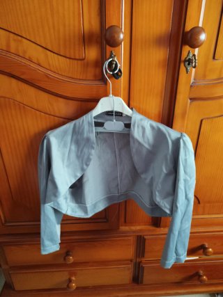 Chaqueta CEREZAS gris talla única