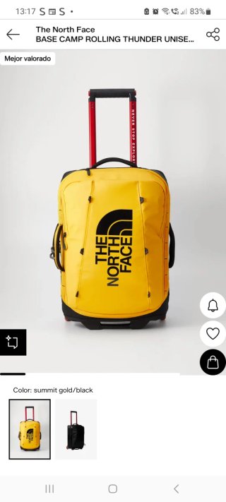 JUEGO MALETAS The North Face Base Camp Rolling Th