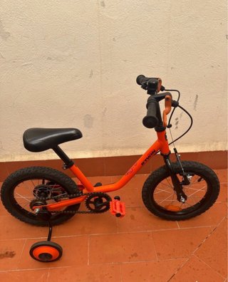 Bicicleta Infantil B’TWIN Naranja