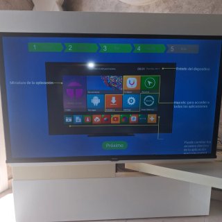 Android TV Box con mando