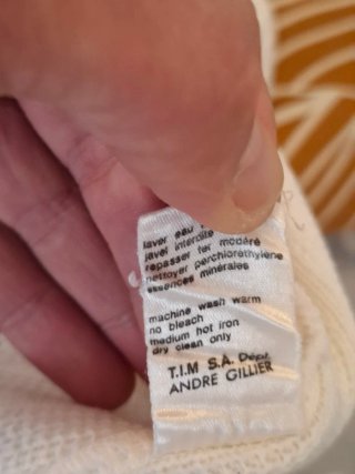 Gilet Lacoste Vintage Bianco Taglia M