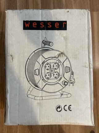 Enrollacables Wesser 50m H05VV-F3G1,5mm²