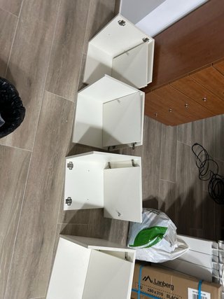 Kallax 4 puertas blancas