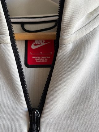 Sudadera Nike Tech Fleece Blanco/Crema