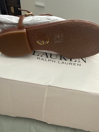 Sandalias Ralph Lauren Marrones Talla 36