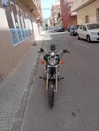 Moto Regal Raptor DD125E-5 Cruiser Negra