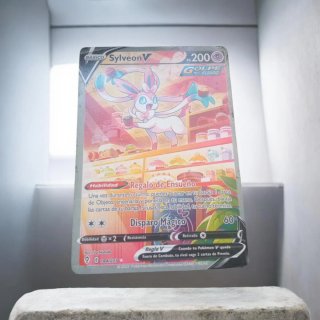 Carta Pokémon Sylveon V Español 184/203